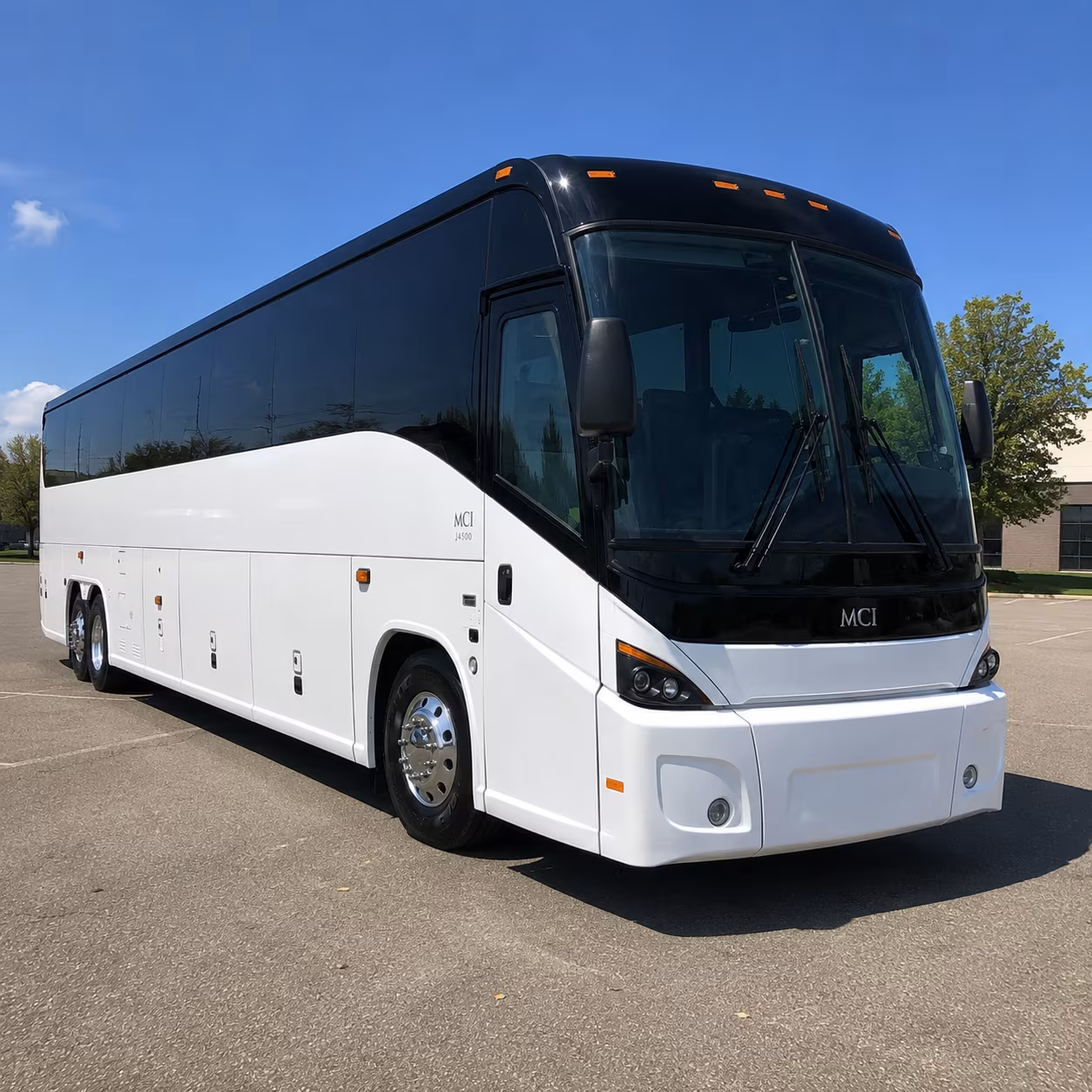 little rock 45 passenger charter bus