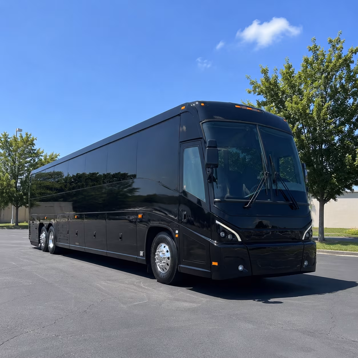 little rock 56 passenger charter bus