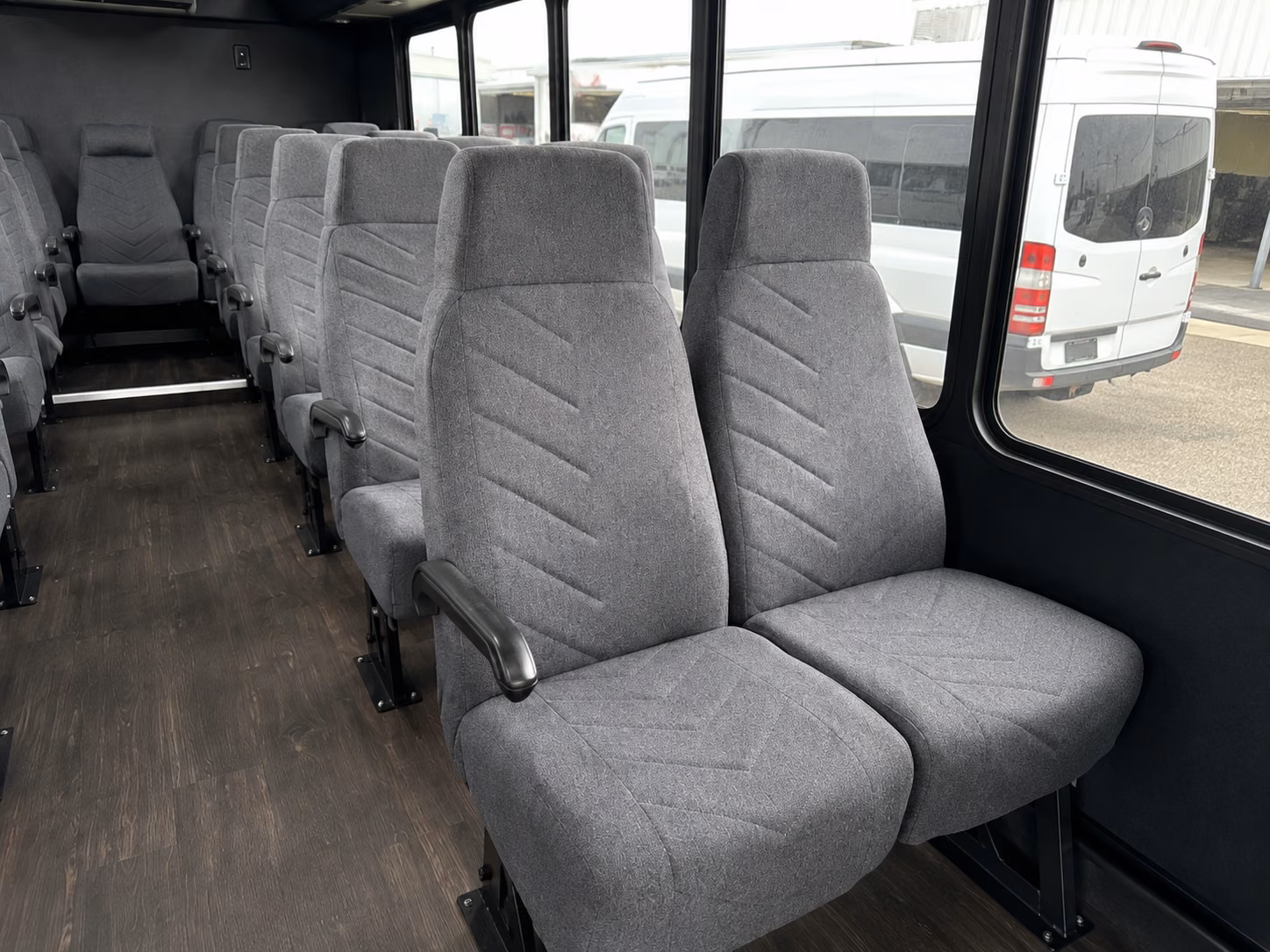 little rock concert transportation onboard seating