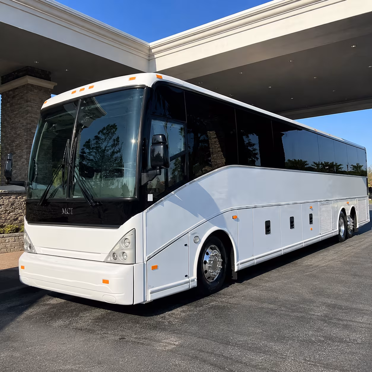 little rock government military charter bus rental