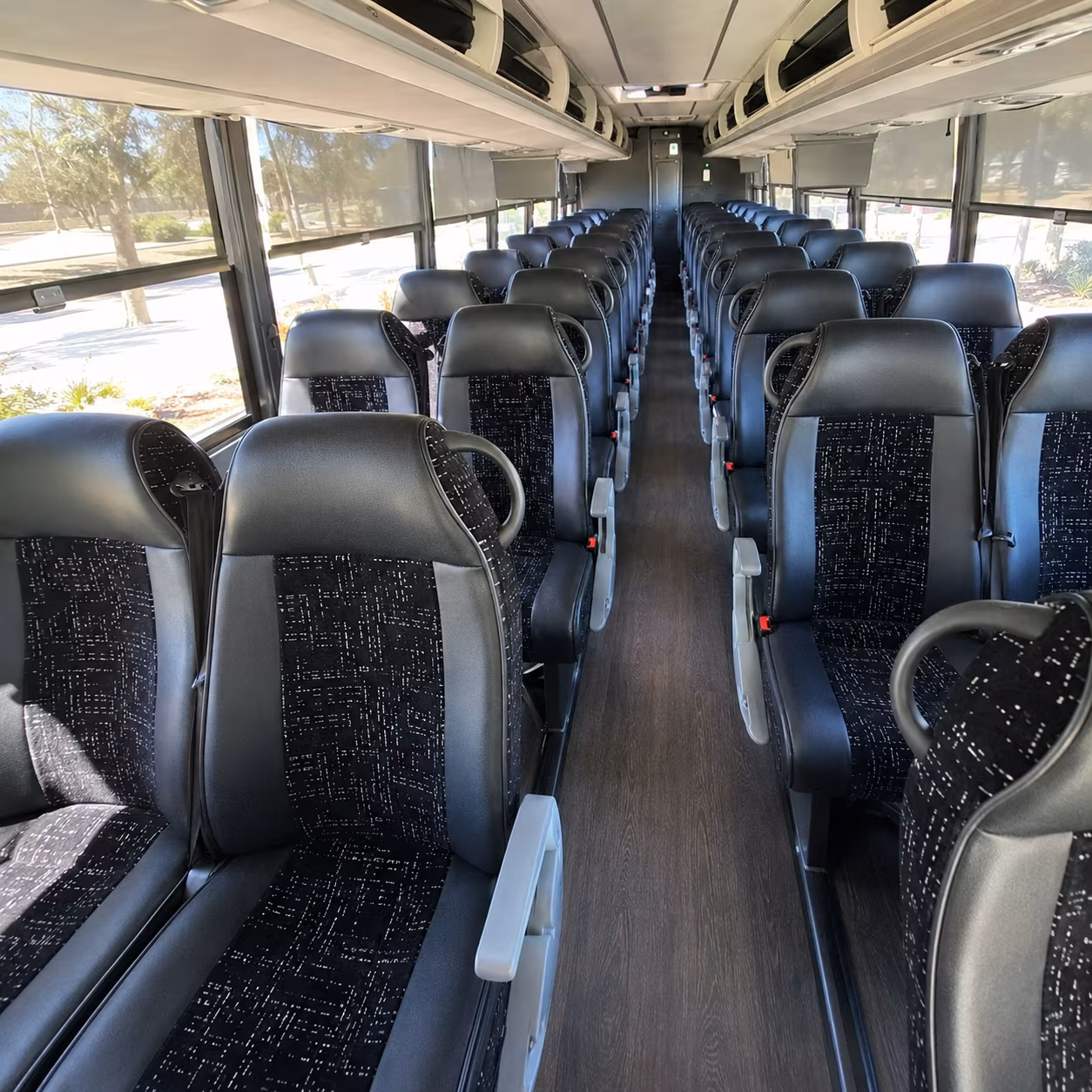little rock long distance charter bus rental