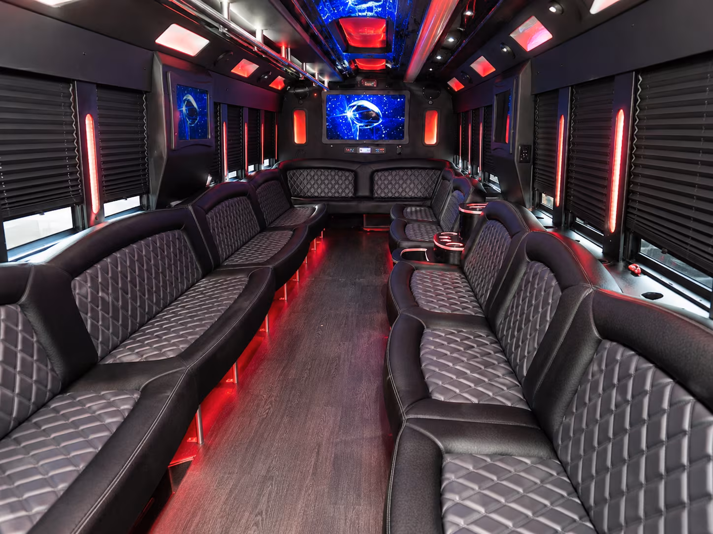 little rock new years eve party bus rental