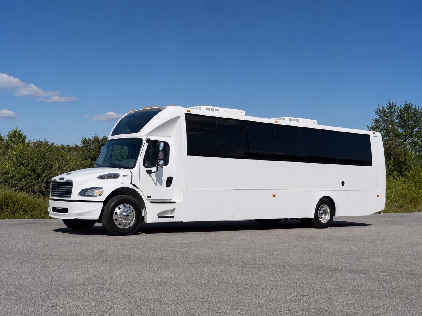 little rock night town party bus rental
