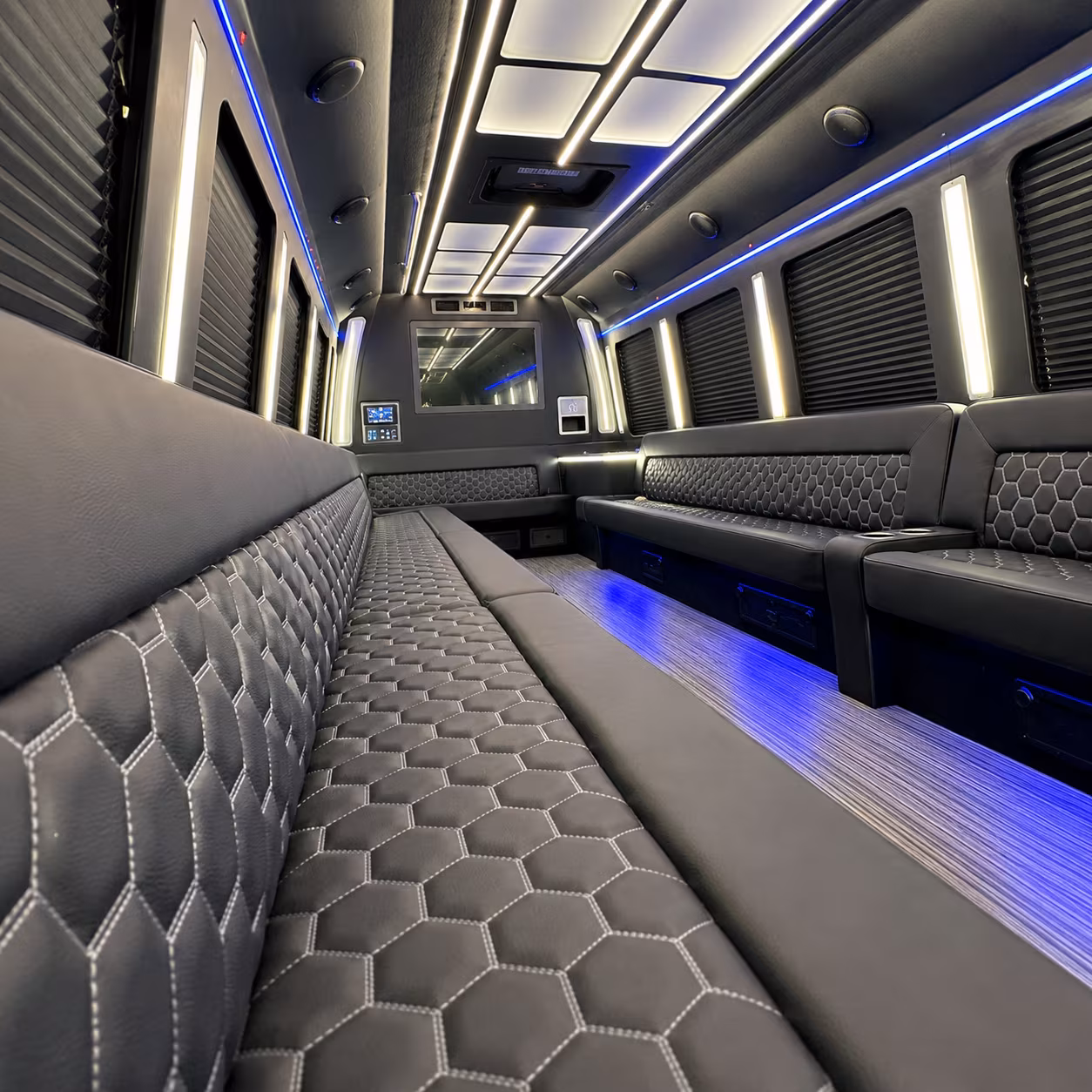 little rock prom party bus rental