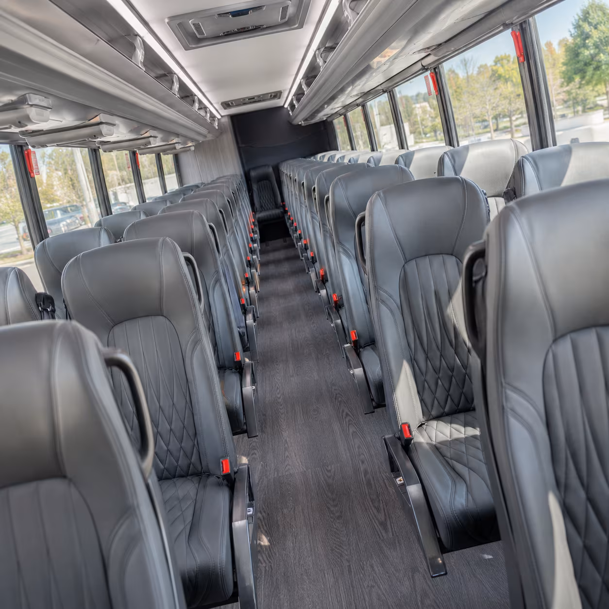 little rock religious group transportation onboard seating