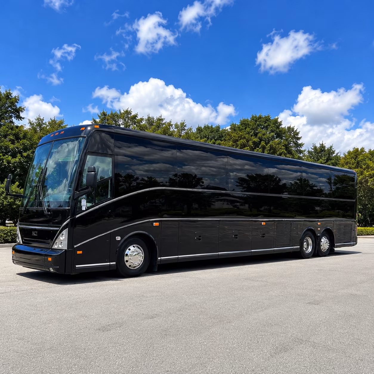 little rock sporting event charter bus rental