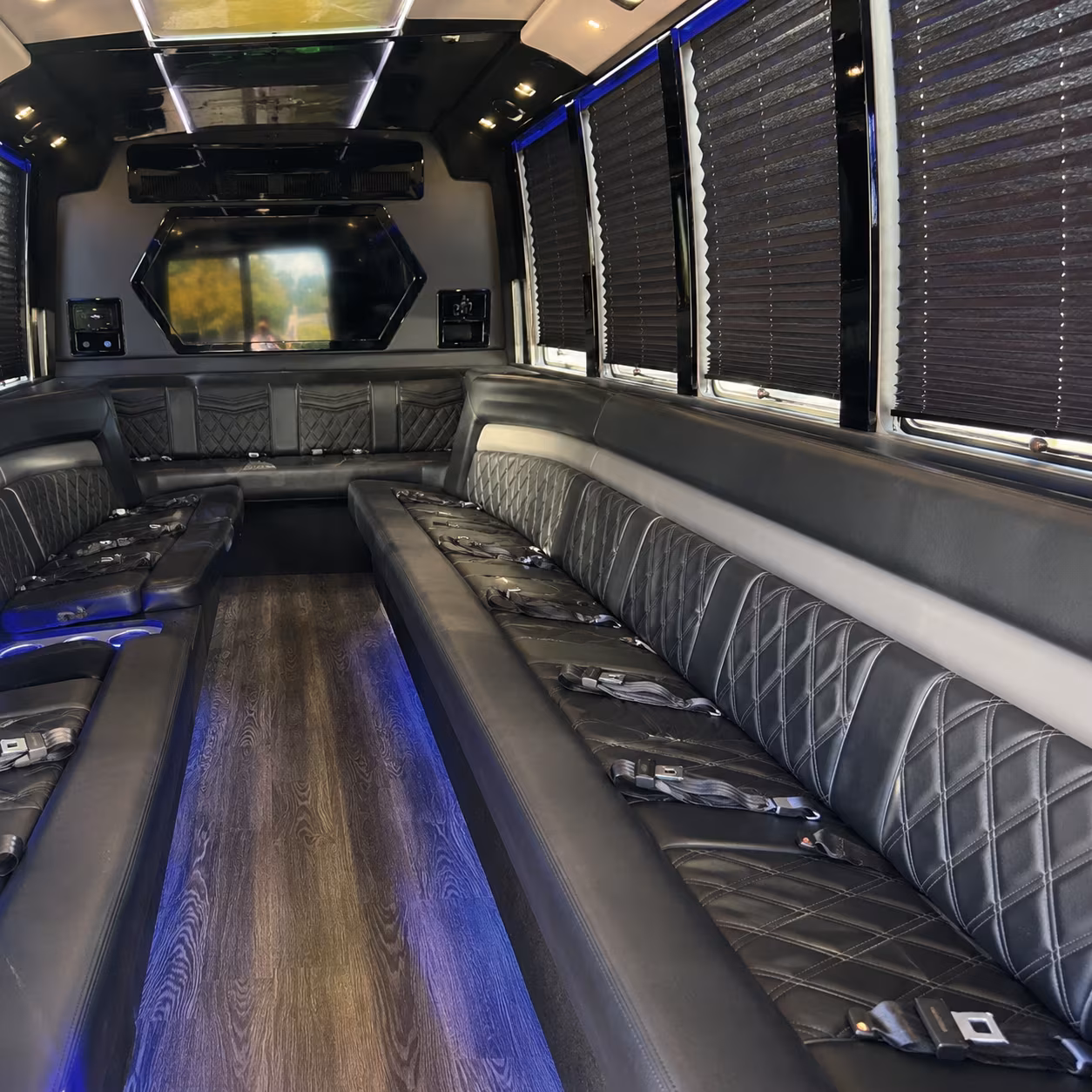 transportation buses for group trips to concerts outside little rock